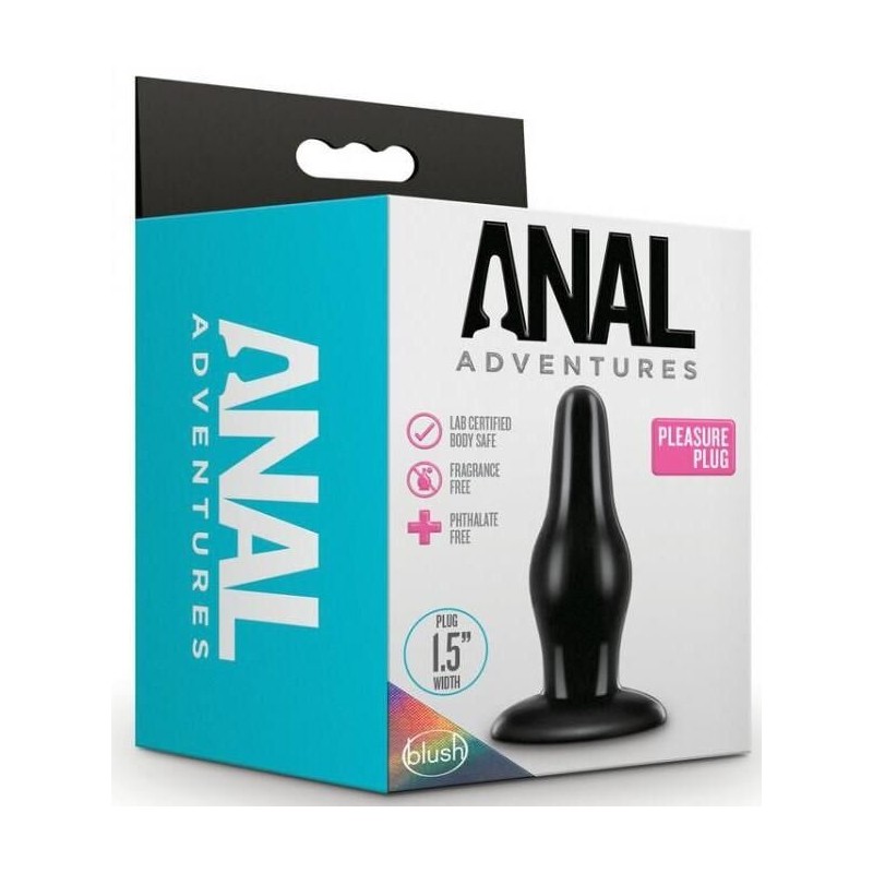 Plug Anal Adventures Pleasure 10 x 3.3cm Plug Anal Adventures Pleasure 10 x 3.3cm