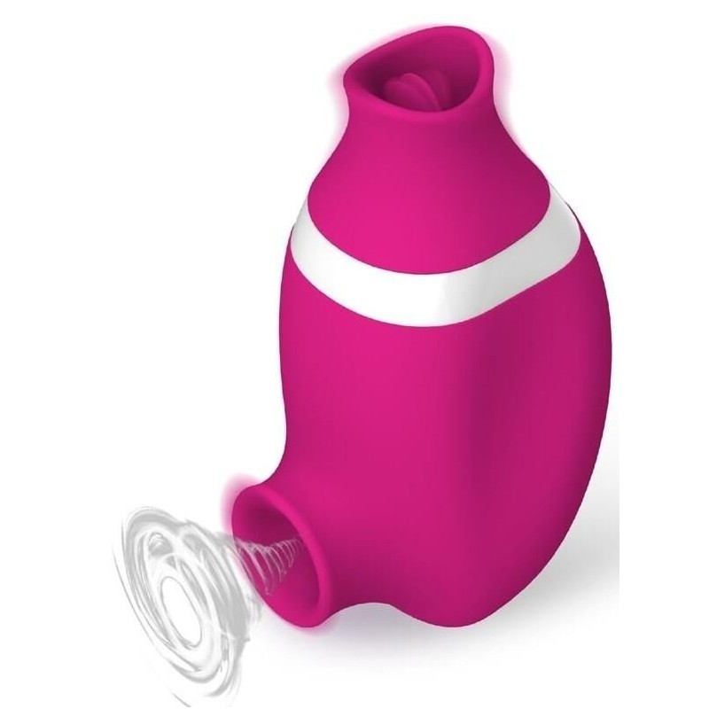 Stimulateur de clitoris Tongue Clit Rose Stimulateur de clitoris Tongue Clit Rose