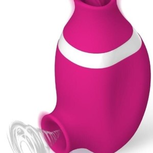 Stimulateur de clitoris Tongue Clit Rose Stimulateur de clitoris Tongue Clit Rose