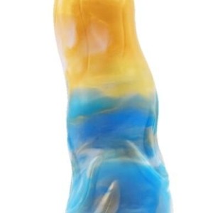 Gode Lupkal 19 x 5.5cm Doré-Bleu Gode Lupkal 19 x 5.5cm Doré-Bleu
