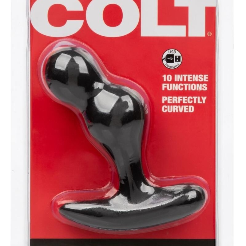 Stimulateur de prostate vibrant Dual Power Probe Colt 8 x 3.4cm Stimulateur de prostate vibrant Dual Power Probe Colt 8 x 3.4cm