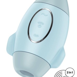 Stimulateur de clitoris violet vibration et air pulsé USB vert Mission control Satisfyer - CC597853 Stimulateur de clitoris violet vibration et air pulsé USB vert Mission control Satisfyer - CC597853