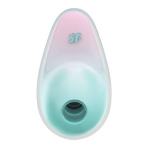 Stimulateur clitoridien par onde de pression sans contact et par vibration USB vert et rose, Pixie Dust Satisfyer - CC597837 Stimulateur clitoridien par onde de pression sans contact et par vibration USB vert et rose, Pixie Dust Satisfyer - CC597837