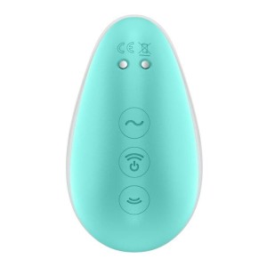Stimulateur clitoridien par onde de pression sans contact et par vibration USB vert et rose, Pixie Dust Satisfyer - CC597837 Stimulateur clitoridien par onde de pression sans contact et par vibration USB vert et rose, Pixie Dust Satisfyer - CC597837