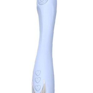 Vibromasseur silicone 10 modes de vibration USB bleu - BOZ-053TUR Vibromasseur silicone 10 modes de vibration USB bleu - BOZ-053TUR