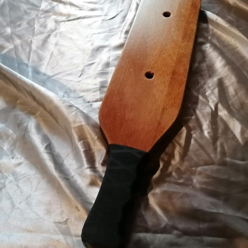 Paddle en Iroko "L'élégant" XXL Paddle en Iroko "L'élégant" XXL