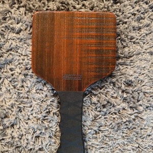 Paddle en Padouk "La palette" Paddle en Padouk "La palette"
