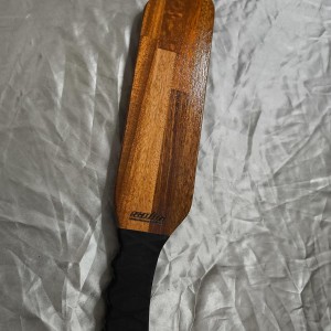 Paddle en Sapelli "Le biseau" Paddle en Sapelli "Le biseau"