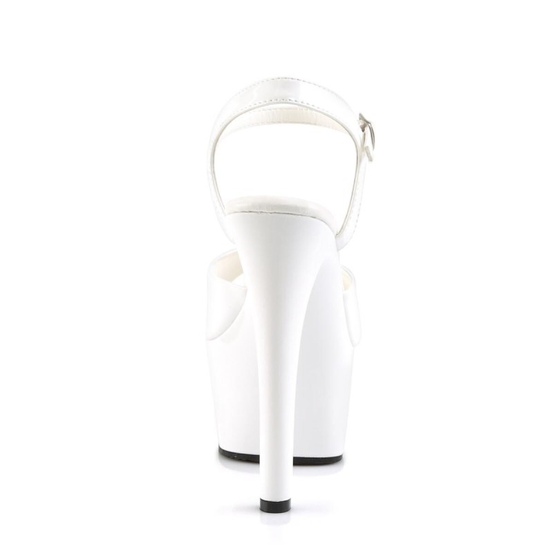 Sandales Nu-Pied Blanc Sandales Nu-Pied Blanc