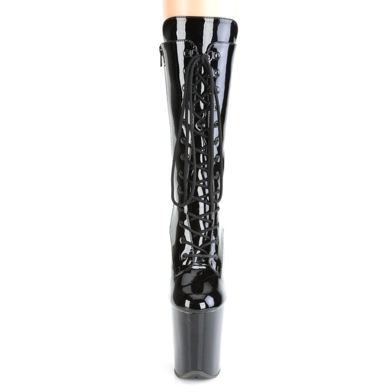 Bottines Hautes Plateforme Noir Bottines Hautes Plateforme Noir