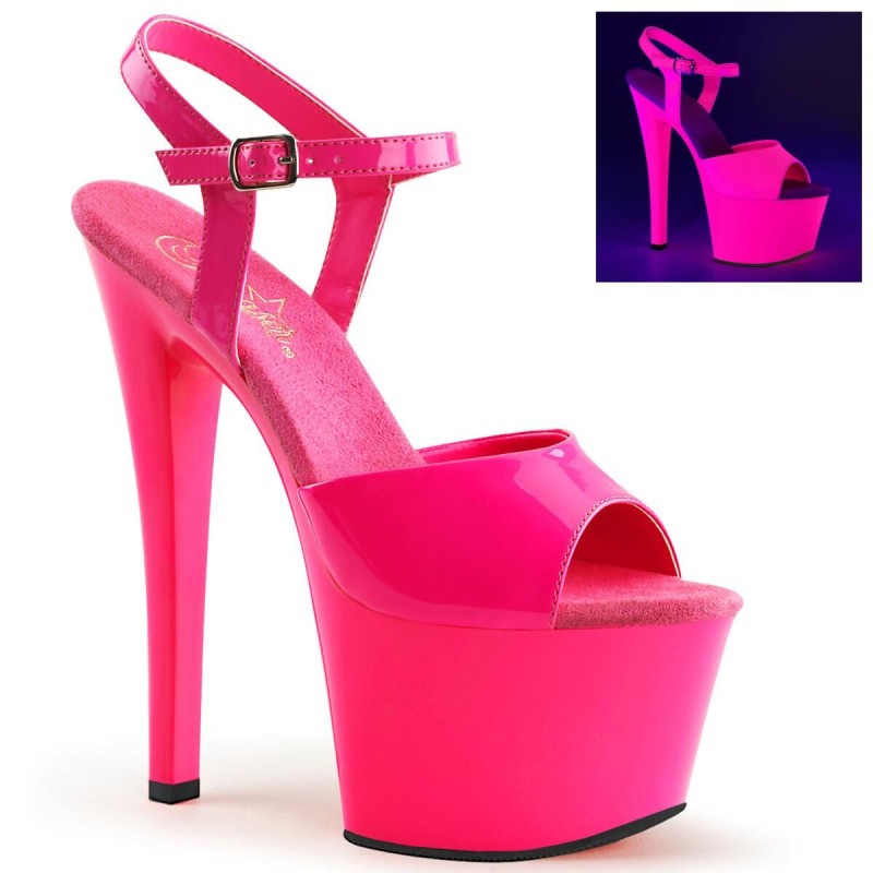 Sandales Plateforme Rose UV Sandales Plateforme Rose UV