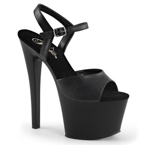 Sandales Plateforme Noir Mat Sandales Plateforme Noir Mat