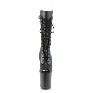 Bottines Plateforme Noir Matte Bottines Plateforme Noir Matte