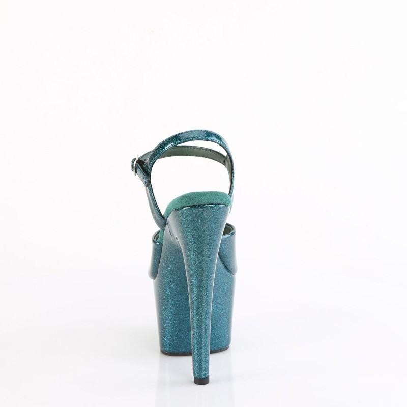 Sandales Paillettes Vert Sandales Paillettes Vert