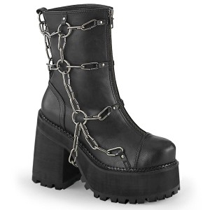 Bottines Noir Chaines Bottines Noir Chaines