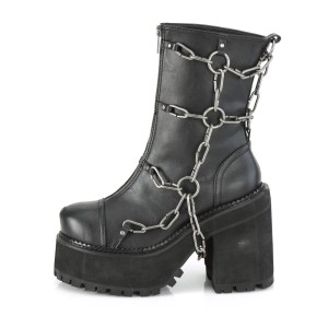 Bottines Noir Chaines Bottines Noir Chaines