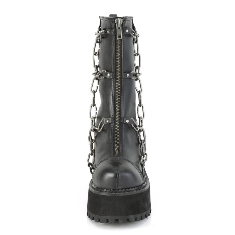 Bottines Noir Chaines Bottines Noir Chaines