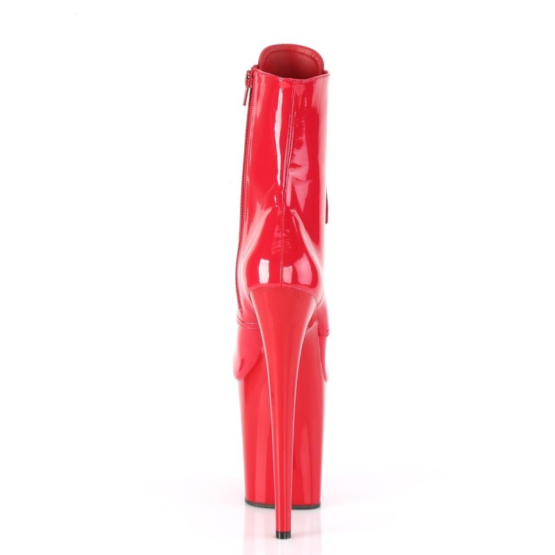 Bottines Plateforme Rouge Bottines Plateforme Rouge