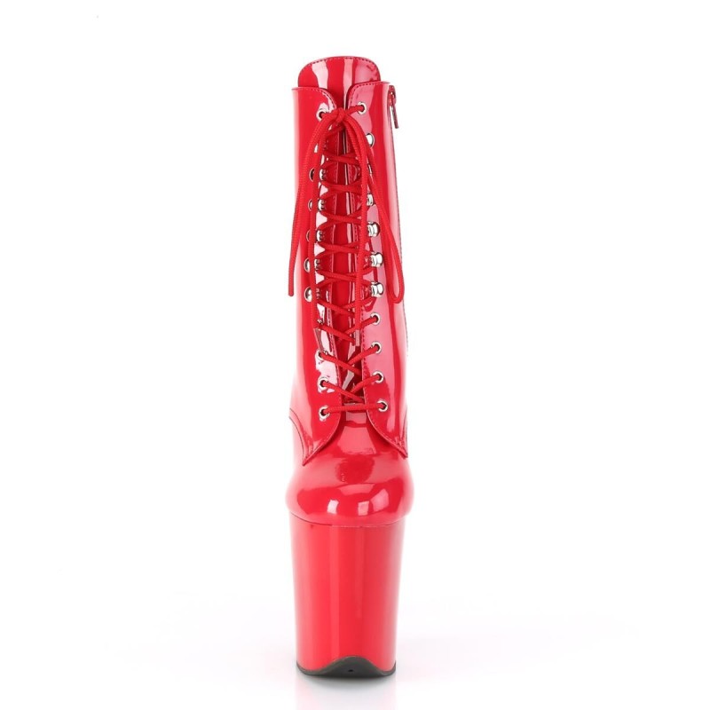 Bottines Plateforme Rouge Bottines Plateforme Rouge