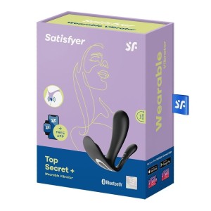 Stimulateur vibromasseur connecté portable - Top Secret + Satisfyer Stimulateur vibromasseur connecté portable - Top Secret + Satisfyer