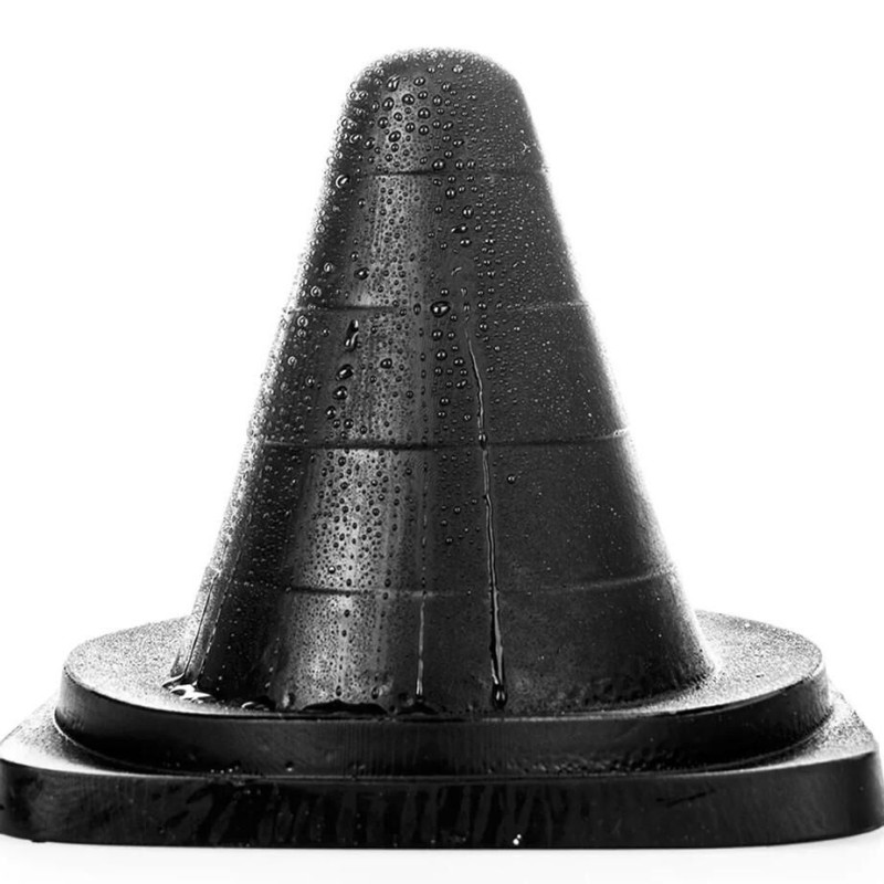 Plug Cone AB68 Small Cone All Black 19 x 13cm Plug Cone AB68 Small Cone All Black 19 x 13cm