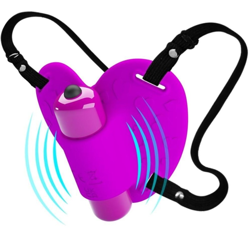 Vibro de Culotte avec Harnais Heartbeat Vibro de Culotte avec Harnais Heartbeat