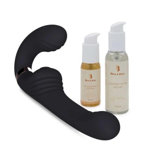 Pack Unisson : Double Plaisir avec Strap-On Vibrant Pack Unisson : Double Plaisir avec Strap-On Vibrant
