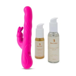Pack Volute: Vibro Lapin + Lubrifiant + Gel Clitoridien Pack Volute: Vibro Lapin + Lubrifiant + Gel Clitoridien