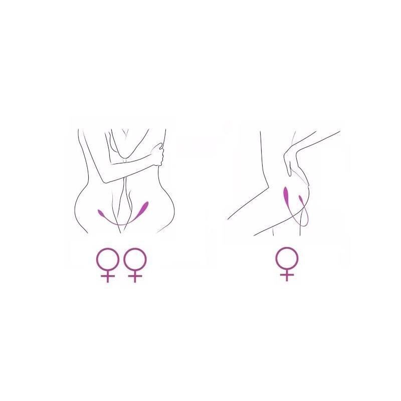 Sextoy Double Ended Vibrator - 53 x 4 cm Sextoy Double Ended Vibrator - 53 x 4 cm