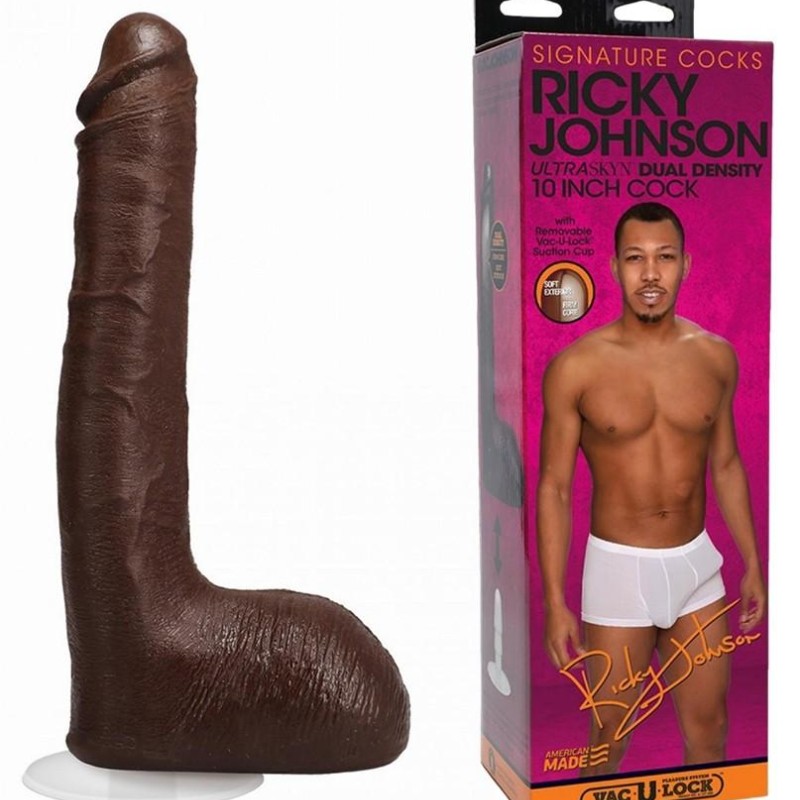 Gode réaliste Acteur Ricky Johnson 20 x 5cm Gode réaliste Acteur Ricky Johnson 20 x 5cm