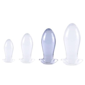 Plug Egg Clear L 13.5 x 6cm Transparent Plug Egg Clear L 13.5 x 6cm Transparent