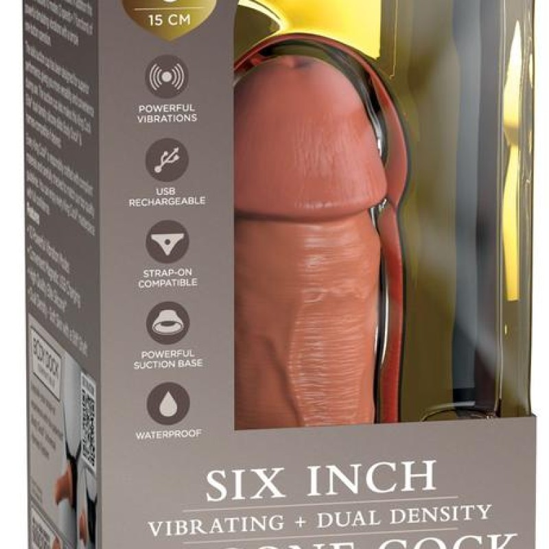 Gode vibrant 2Density Six - 15.5 x 4cm Latino Gode vibrant 2Density Six - 15.5 x 4cm Latino