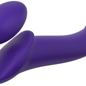 Gode + Plug STRAP-ON-ME Bendable L 16 x 3.7 cm Violet Gode + Plug STRAP-ON-ME Bendable L 16 x 3.7 cm Violet