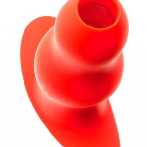 Plug Tunnel Stretch Rouge Large 15 x 7cm Plug Tunnel Stretch Rouge Large 15 x 7cm