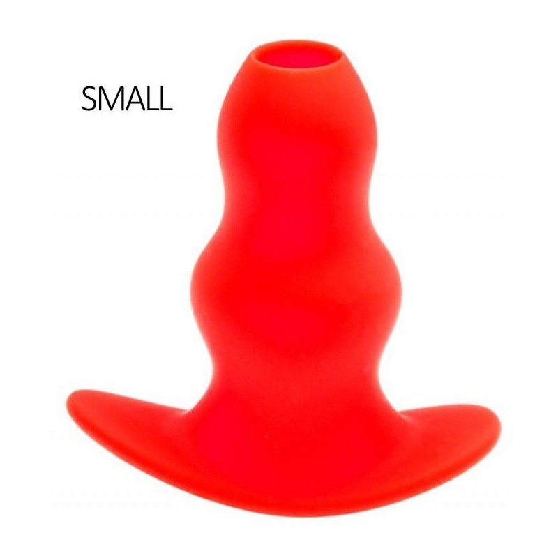 Plug Tunnel Stretch Rouge Small 11 x 5 cm Plug Tunnel Stretch Rouge Small 11 x 5 cm