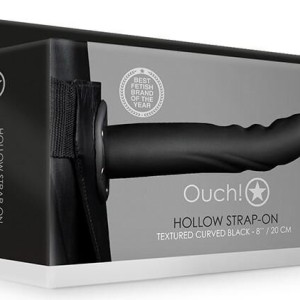 Gode ceinture creux Hollow Strap Textured Curved 20 x 4cm Gode ceinture creux Hollow Strap Textured Curved 20 x 4cm