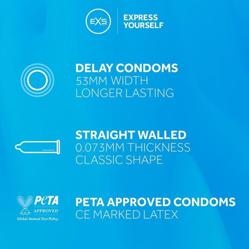 Préservatifs retardants Delay Endurance x144 Préservatifs retardants Delay Endurance x144