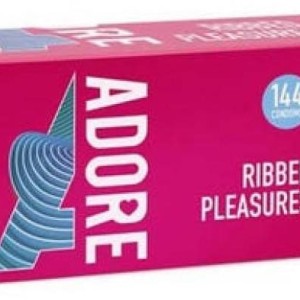 Préservatifs Texturés Adore x144 Préservatifs Texturés Adore x144
