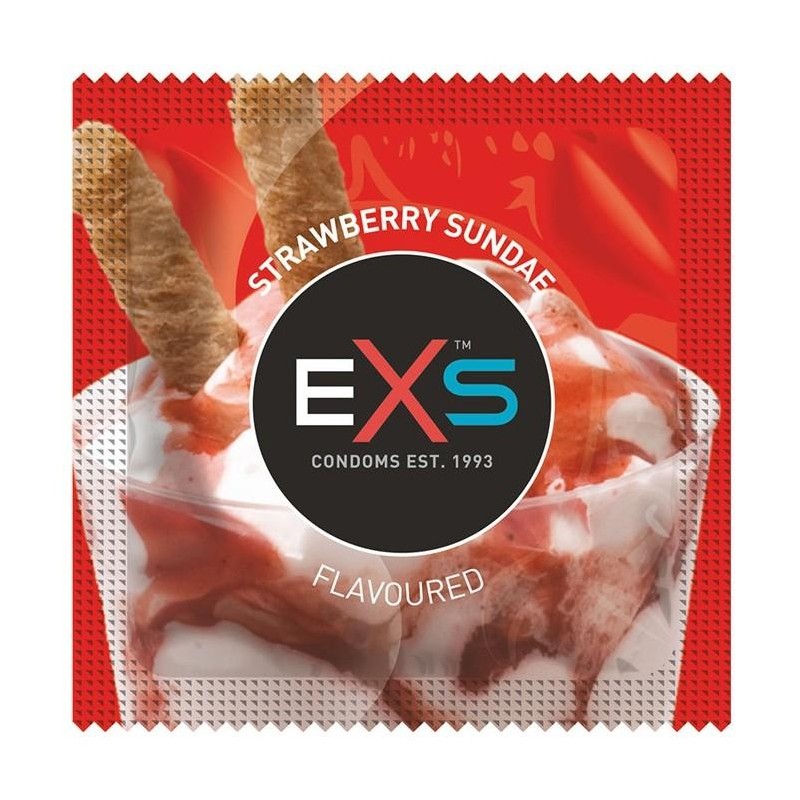 Préservatifs aromatisés à la Fraise x100 Préservatifs aromatisés à la Fraise x100