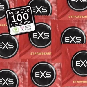 Préservatifs aromatisés à la Fraise x100 Préservatifs aromatisés à la Fraise x100