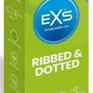 Préservatifs texturés Ribbed & Dotted x12 Préservatifs texturés Ribbed & Dotted x12
