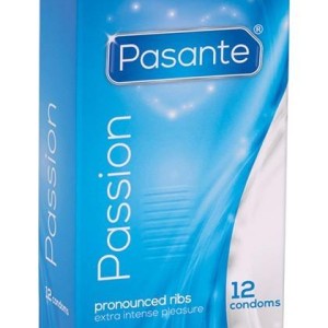 Préservatifs nervurés PASSION x12 Préservatifs nervurés PASSION x12