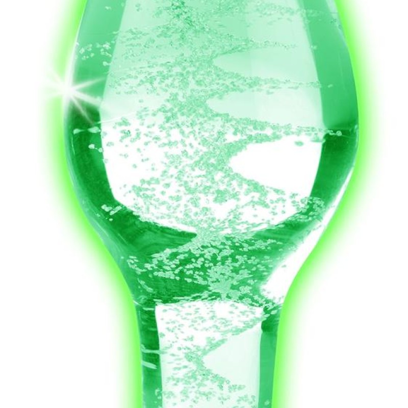 Plug en verre phosphorescent GLOW L 9.5 x 4cm Plug en verre phosphorescent GLOW L 9.5 x 4cm