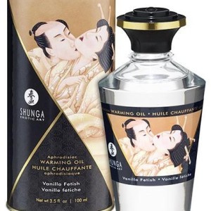 Huile de massage Chauffante Aphrodisiaque - VANILLE Fétiche 100 ml Huile de massage Chauffante Aphrodisiaque - VANILLE Fétiche 100 ml