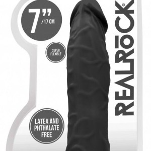 Gaine de pénis Realrock 16 x 4cm Noire Gaine de pénis Realrock 16 x 4cm Noire