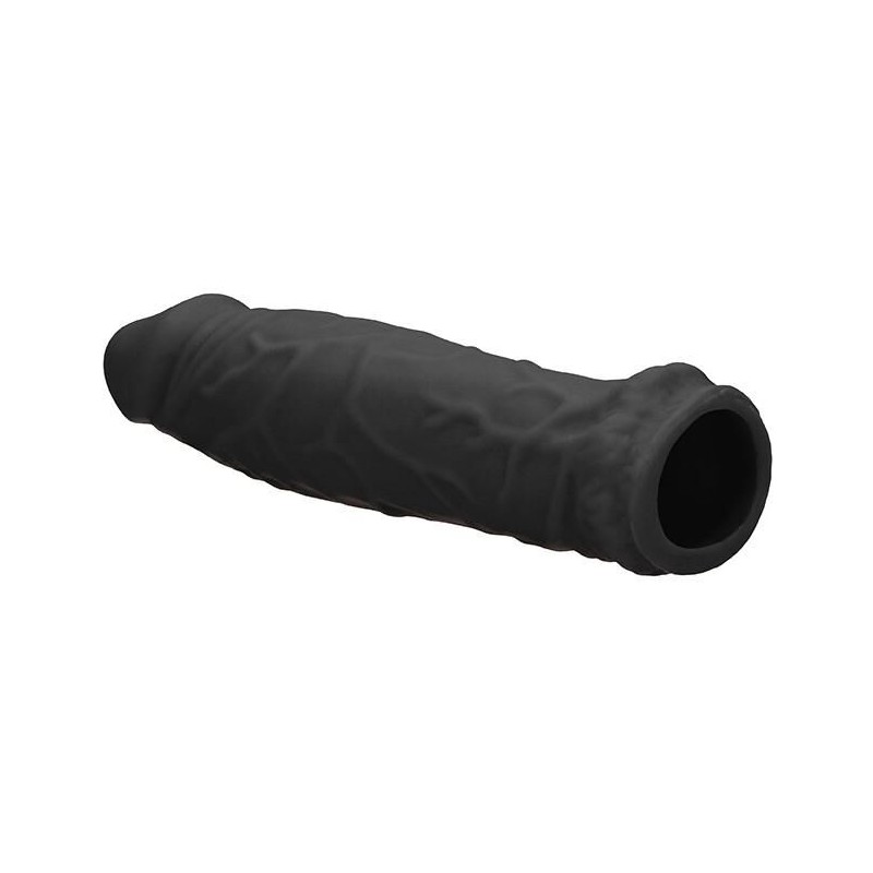 Gaine de pénis Realrock 16 x 4cm Noire Gaine de pénis Realrock 16 x 4cm Noire