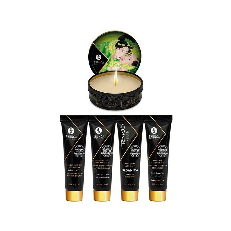 Coffret Ensemble Secret de Geisha - Thé vert exotique Coffret Ensemble Secret de Geisha - Thé vert exotique
