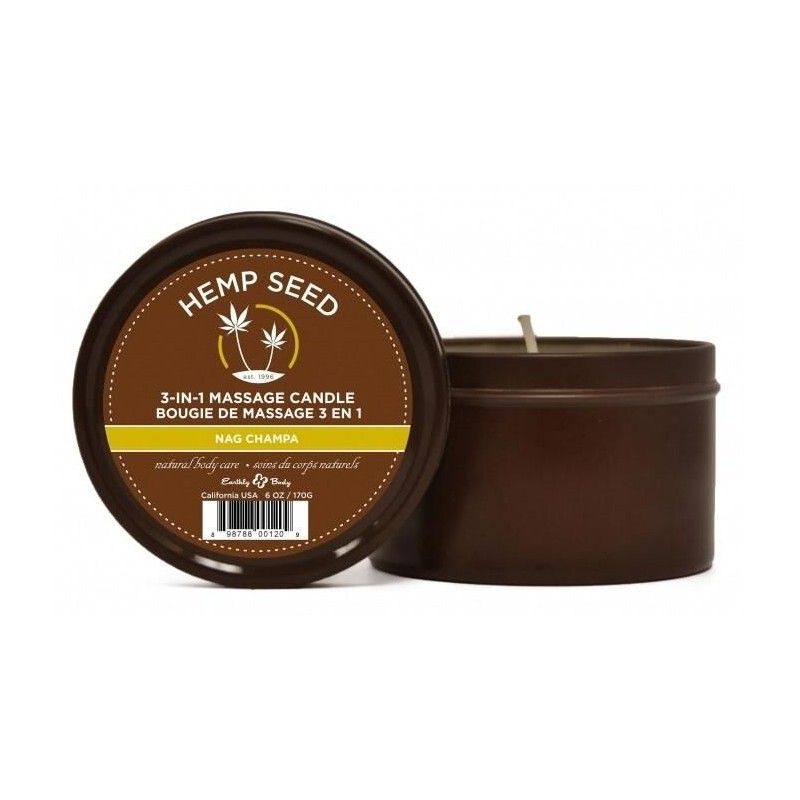 Bougie de massage Nag Champa 170g Bougie de massage Nag Champa 170g