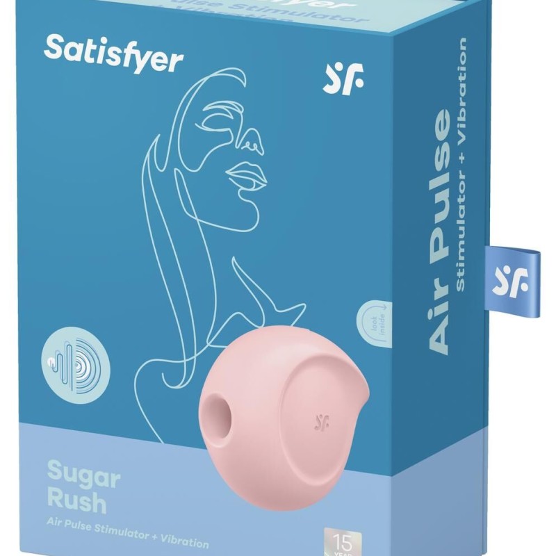 Stimulateur de clitoris Sugar Rush Satisfyer Rose Stimulateur de clitoris Sugar Rush Satisfyer Rose