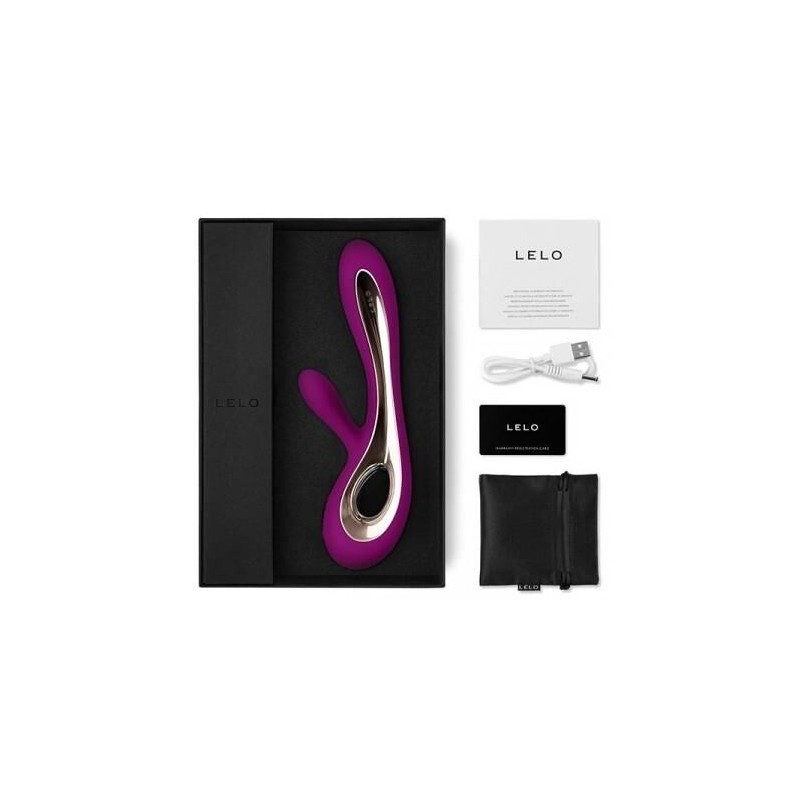 Vibromasseur Soraya 2 22 x 3.5 cm Mauve Vibromasseur Soraya 2 22 x 3.5 cm Mauve